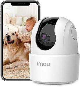 Imou 2K WiFi Indoor Security Camera Baby Monitor, Pet Camera Dog Camera, 360° Home Security IP Camera 3MP, Human Detection AI, Smart Tracking, Siren, 10M Smart Night Vision, 2-Way Audio