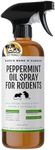 Rodent Repellent Spray with Peppermint Oil (16oz) by Kate Naturals. Formulated with Peppermint Oil to Repel Mice and Rats. Non-Toxic Peppermint Spray for Rodents, Raccoons, Ants Outdoor. Made in USA.