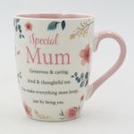 Mum Mug Gifts for Mum Presents Thoughtful Gifts for Mum Cup Quality Bone China Mug Floral Sentimental Verse Birthday Christmas Mother’s Day