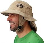 airSUP Bucket Hat for Stand Up Paddle Surf & Sun Protection Wide Brim Fast Drying Polyester (Polyester, Sandy Khaki)