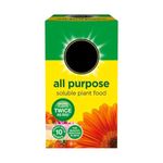 Miracle-Gro All Purpose Soluble Plant Food Fast Acting Fertiliser for Flowers, Vegetables, Shrubs & Houseplants, Indoor & Outdoor, 500g or 1.2kg Feeds Every 2 Weeks, (Pack of 1-500g)