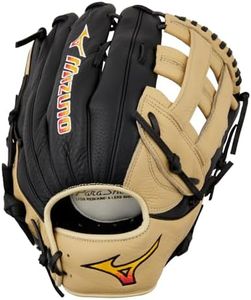 Mizuno GFN1250B5 Franchise BB - Guante de béisbol utilitario, 12.5 pulgadas, diseño de bolsillo central, red H