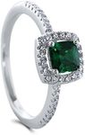 BERRICLE Rhodium Plated Sterling Si