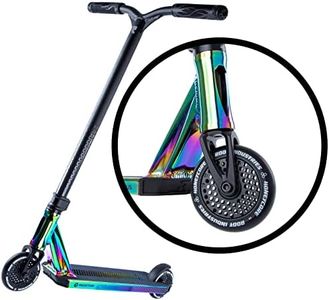 Invictus Complete Scooter - Stunt Scooters - Professional Scooter for Any Age Rider - Pro Scooters for Kids Pro Scooters for Adults - Pro Scooter Deck, Wide Pro Scooter Wheels (Rocket Fuel (2022))