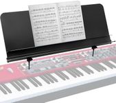 Liquid Stands Sheet Music Stand for Nord Keyboard - Fits All Nord Grand Stages 76/88, Electros C1/C2/C2D, piano, and more - Adjustable, Portable, Heavy-Duty Wide Music Stand for Sheet Music