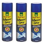 3 Spray Glue Adhesive Contact Glue Heavy Duty Mount DIY Craft Upholstery 500ml