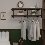 TEDIDUWA Clothes Rack 48in, Wall Mo