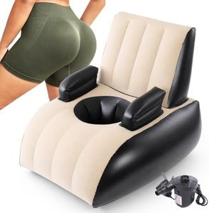 BBL Chair with Hole, Inflatable BBL Recovery Chair Sofa for Post Surgery