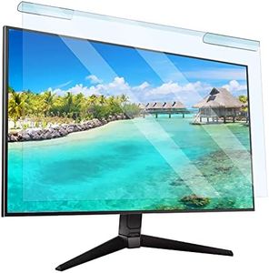 Anti Blue Light Screen Filter, Universal Blue Light Blocking Screen Protector Panel for 23, 23.6, 23.8, 24 inches Diagonal Desktop Computer LED PC Monitor- Widescreen Monitor Frame Hanging Type