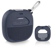 getgear Tailor Made Silicon Sleeve for Bose SoundLink Micro Bluetooth Speaker, Solid Proof from Shock, Shake and Drop, Make The Speaker Real Portable for Travel, Easy to go Carabiner