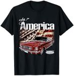 1964,64,1965,65,1966,66,Only,Muscle Car,convertble,America T-Shirt