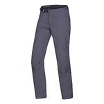 Ocun Men's Honk Pants I Rock Climbing Pants, Grey Stormy Weather, Small