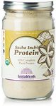 Imlak'esh Organics, Sacha Inchi Protein (14-Ounce Glass Jar), Protein Powder — 8g per Serving | Keto | Paleo | Organic | Regenerative | Gluten-Free | Non-GMO