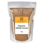 Organic Alfalfa Seeds 1kg by Manor Springs Organic
