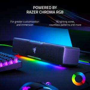 Razer Leviathan V2 X Gaming Soundbar – Compact USB-C PC Speaker
