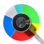 Lamlong Projectors Accessories Original Color Wheel for Optoma HD141X HD180 HD25 HD26 HD230X GT1080 HT1081 HN5961 Smart UF55 UF65 Projector Repairs Parts