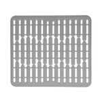 Silicone Dish Drying Mats, Non-Slip Detachable Practical Drainer Mat Draining Rack Rubber Mat for Drying Crockery and Glasses Easy Clean Draining Boards Mats for Kitchen Universal(32.5cm*28.7cm*1.1cm)