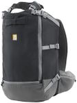 Ruffwear Hitch Hiker Dog Backpack Carrier, Pet Carrier Travel Bag, Integrated Harness & Padded Straps, Breathable & Comfy, Fully Ventilated, for X-Small to Medium Pups up to 30kg, Basalt Grey, X-Small