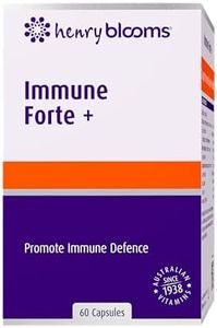 Henry Blooms Immune Forte+ 60 Vegetarian Capsules