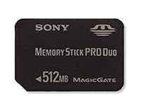 Sony - Memory Stick Pro Duo Memory Card (512MB) for PSP