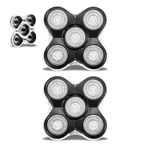 Shaver Replacment Heads Compatible with Remington Balder RX5 Head Shaver (2 Count)