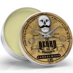 Moustache Wax Beard Wax 30ml – Promotes Facial Hair Growth with Moisture Resistant Feature – Ideal Beard Styling for Men with All Natural Ingredients, Strong Hold, & Sandalwood Scent Wax