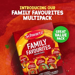 Schwartz Family Favourites Recipe Mix 5-Pack – Assorted Flavours