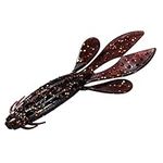 Dr.Fish Soft Crawfish Lures Plastic Fishing Craw Baits 3-1/2 Inches Soft Swimbait Crawdad Lures Bass Fishing Lures Freshwater Soft Baits Crayfish Bass Jig Trailer Deep Red