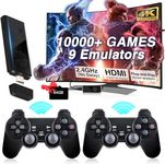 Bestie toys Wireless Console Game Stick Video Game Console Built-in Classic Games 8 Bit Mini Retro Controller HDMI Output Dual Player-4K Ultra HD Game Stick