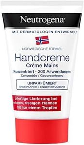 Neutrogena Norwegian Formula Concentrated Unscented Hand Cream (1x 50ml), Hand and Nail Cream for Immediate and Lasting Relief from Dry Skin and Chapped Hands, Hand Lotion with Glycerine and Vitamin E