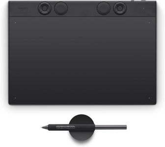 Wacom Intuos Pro Medium Graphics Tablet – Pressure Sensitive Pen