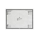 Tovolo TrueBake Sil Pastry Mat w/ Reference Marks for Baking, Food and Meal Prep, Cooking and More 25" x 18"