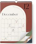 Wall Calendar, Calendar 2024-2025, Runs from July 2024 Until December 2025, 19 Monthly Wall Hanging Calendar for Organizing for Home Office School