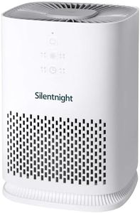Silentnight Airmax 800 Air Purifier - Ultra Quiet Air Purifier for Home Bedroom with 3 Stage H13 HEPA Filter Removing 99.9% of Particles - 4 Speed Settings, Built In Timer and Sleep Mode