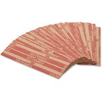 The Coin-Tainer Co. Flat Coin Wrappers, Penny, 1000 Count (30001),Red/Brown