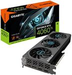 Gigabyte GV-N406TEAGLE-8GD GeForce RTX 4060 Ti Eagle 8G Graphics Card, 3X WINDFORCE Fans, 8GB 128-bit GDDR6, Video Card