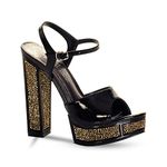 The Highest Heel Black Shoes