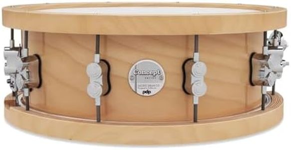 PDP 20-Ply Maple Snare with Wood Hoops and Chrome Hardware 14 x 5.5 in.