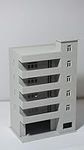 outland models Railway Modern Tall School / Apartment N Scale 1:160