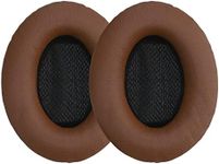 kwmobile Ear Pads Compatible with Bose Quietcomfort 35 35II 25 15 / QC35 QC35II QC25 QC15 Earpads - 2X Replacement for Headphones - Dark Brown