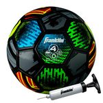 Franklin Sports Mystic Kids Soccer Ball - Size 4 Youth Soccer Ball - Soft Cover - Great for Kids and Toddlers - Air Pump Included