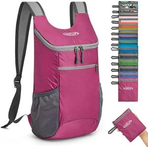G4Free Lightweight Packable Shoulder Backpack Hiking Daypacks Small Casual Foldable Outdoor Bag 11L