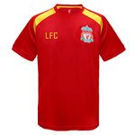 Liverpool FC Official Gift Boys Poly T-Shirt Red LFC 8-9 Years