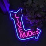 Neon Sign for Wall Décor Man Cave Bar Home Art Neon Light Handmade LED Neon Lights Signs with Dimmer for Bedroom Hotel Pub Recreation Room Decor(15X13inches)