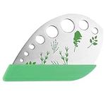 Herb Stripper 9 Holes,Stainless Steel Herb Stripping Tool Kitchen Herb Peeler for Kale, Collard Greens, Basil Thyme, Rosemary by CoiTek