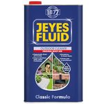Jeyes Fluid Classic Outdoor Cleaner 5L - Premium Patio Cleaner Concentrate Makes 100L - Heavy Duty Disinfectant for Patios, Driveways, Paths - Kills 99.9% Bacteria - Pet Friendly