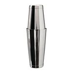 Beaumont Mezclar Tin-on-Tin Boston Cocktail Shaker, Stainless Steel, Mirror Finish, Professional Bartender Tool, Commercial Bar Restaurant Pub or Home Use | DF225