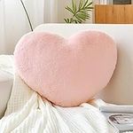 XVTRU Heart Pillow, Soft Pink Heart