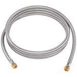 SHINESTAR 12FT Propane Hose Extension for Propane Appliances Equipped with 3/8" Male Flare - Gas Grill, RV Application, Heater, Burner, etc. Flexible and Durable