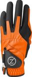 Zero Friction Men's Golf Glove, Left Hand, One Size, Orange